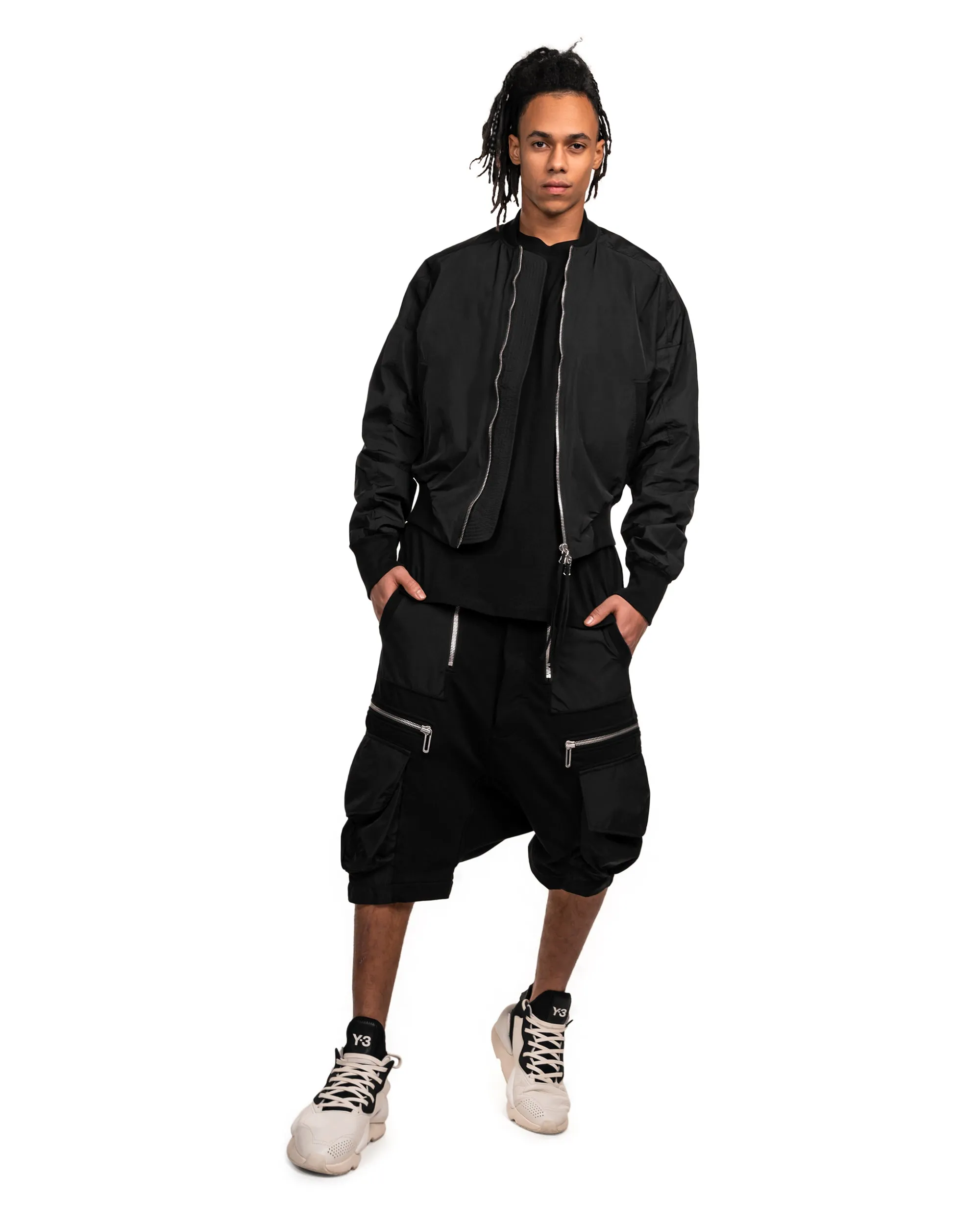 Zip cargo shorts - B11710 sold by Made by Society product image thumbnail 2