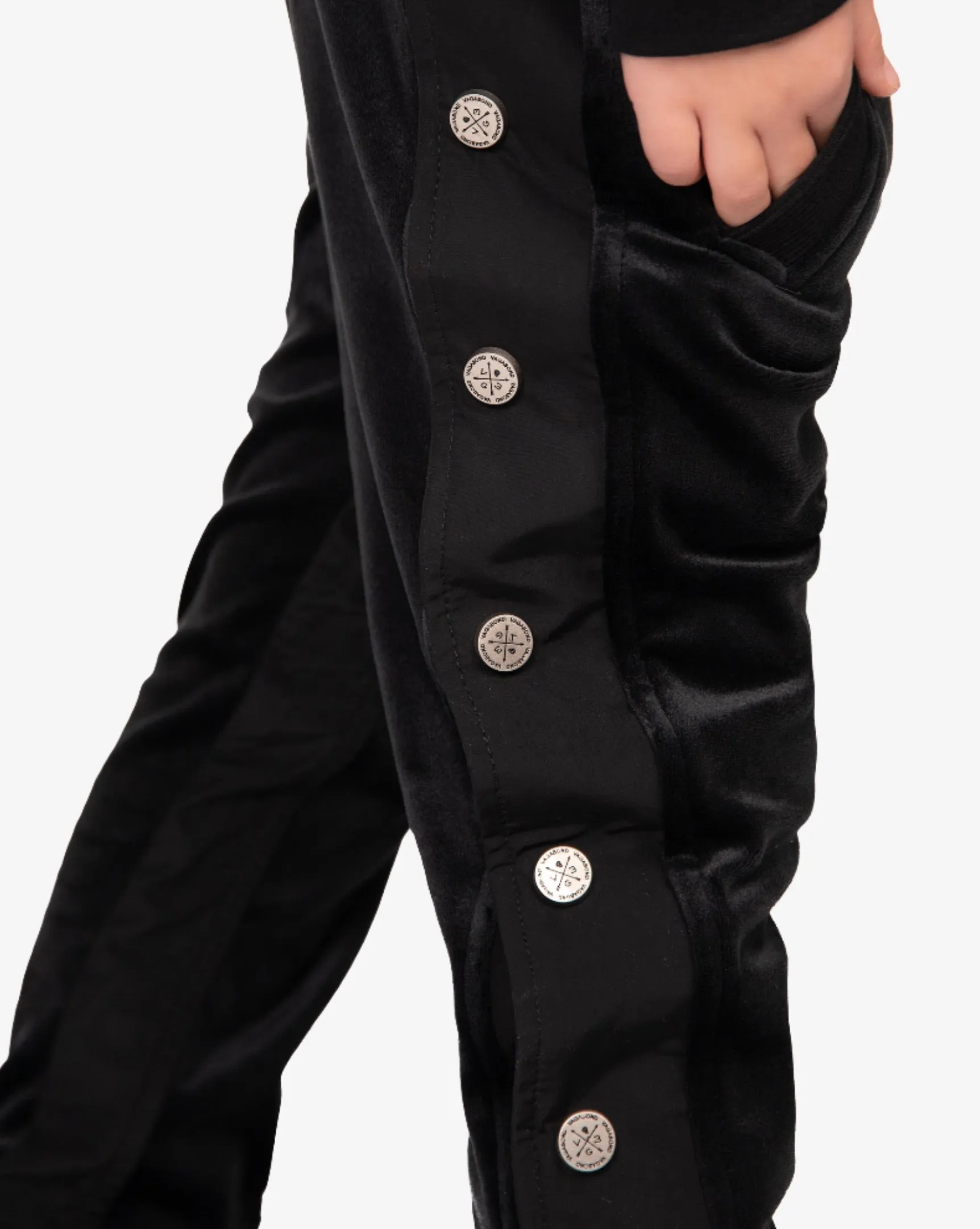 Velour stud track pants - P32443 sold by Made by Society product image thumbnail 5