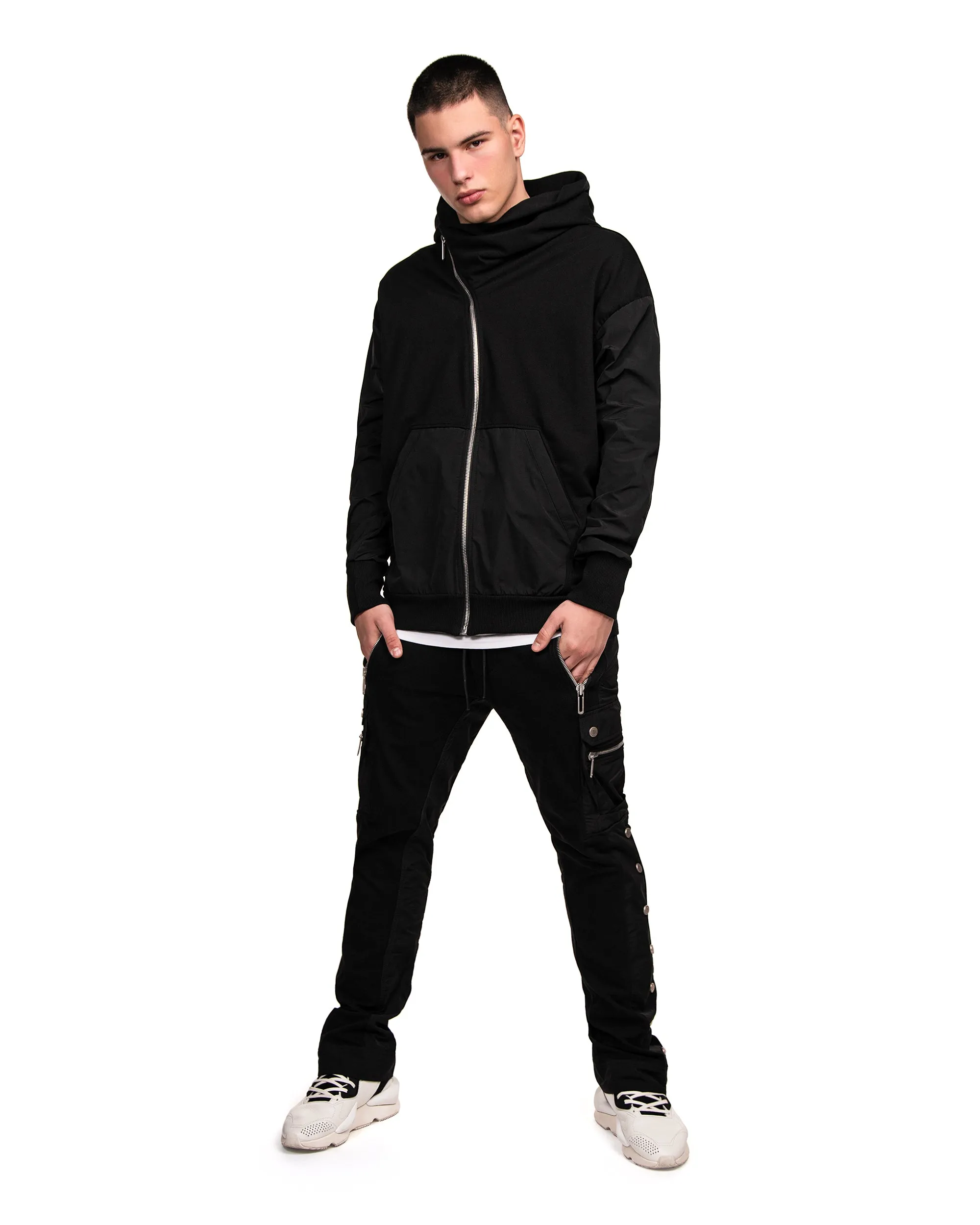 Diagonal Hoodie - H12997 sold by Made by Society product image thumbnail 2