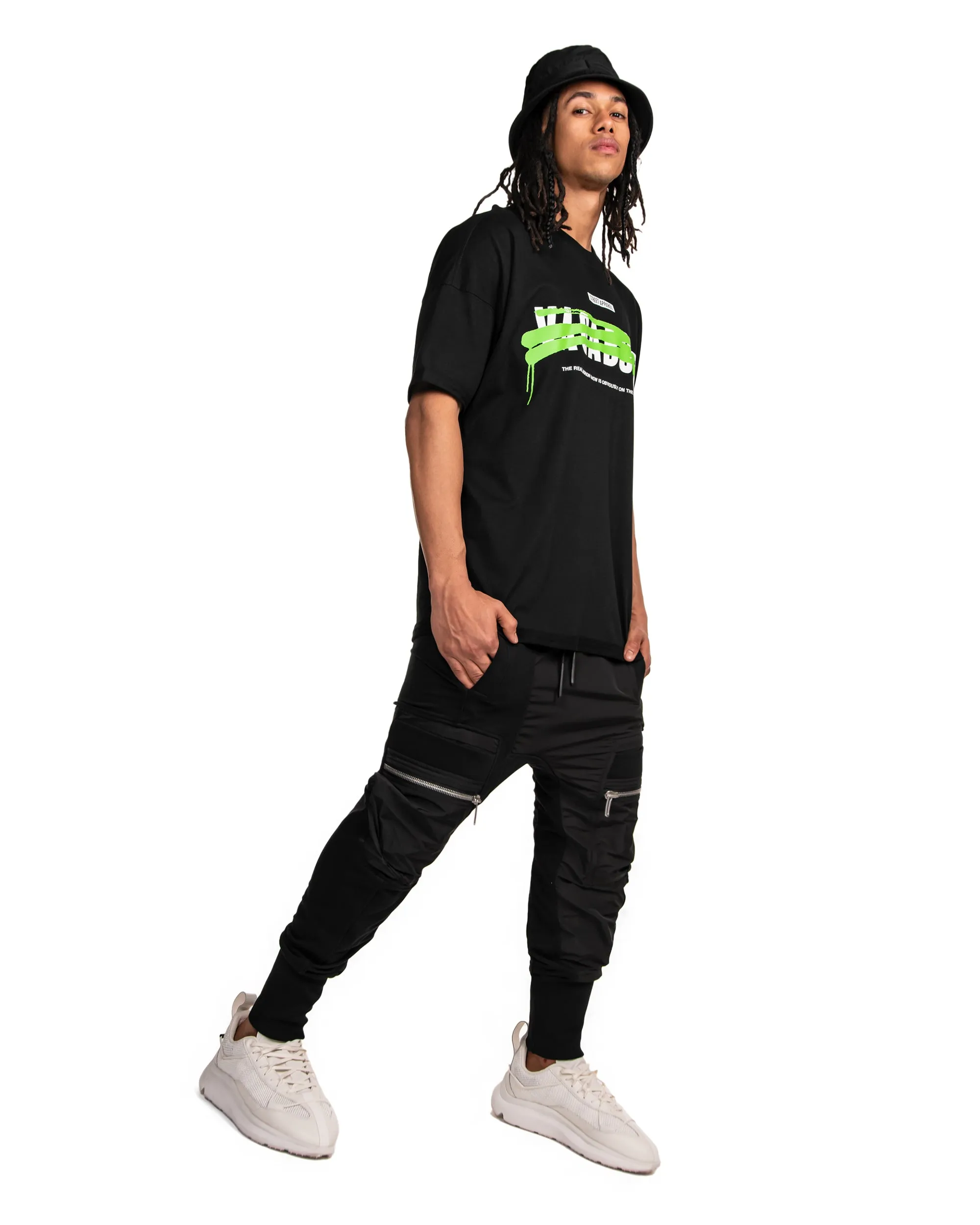 Zip jogger pants - P13272 sold by Made by Society product image thumbnail 3