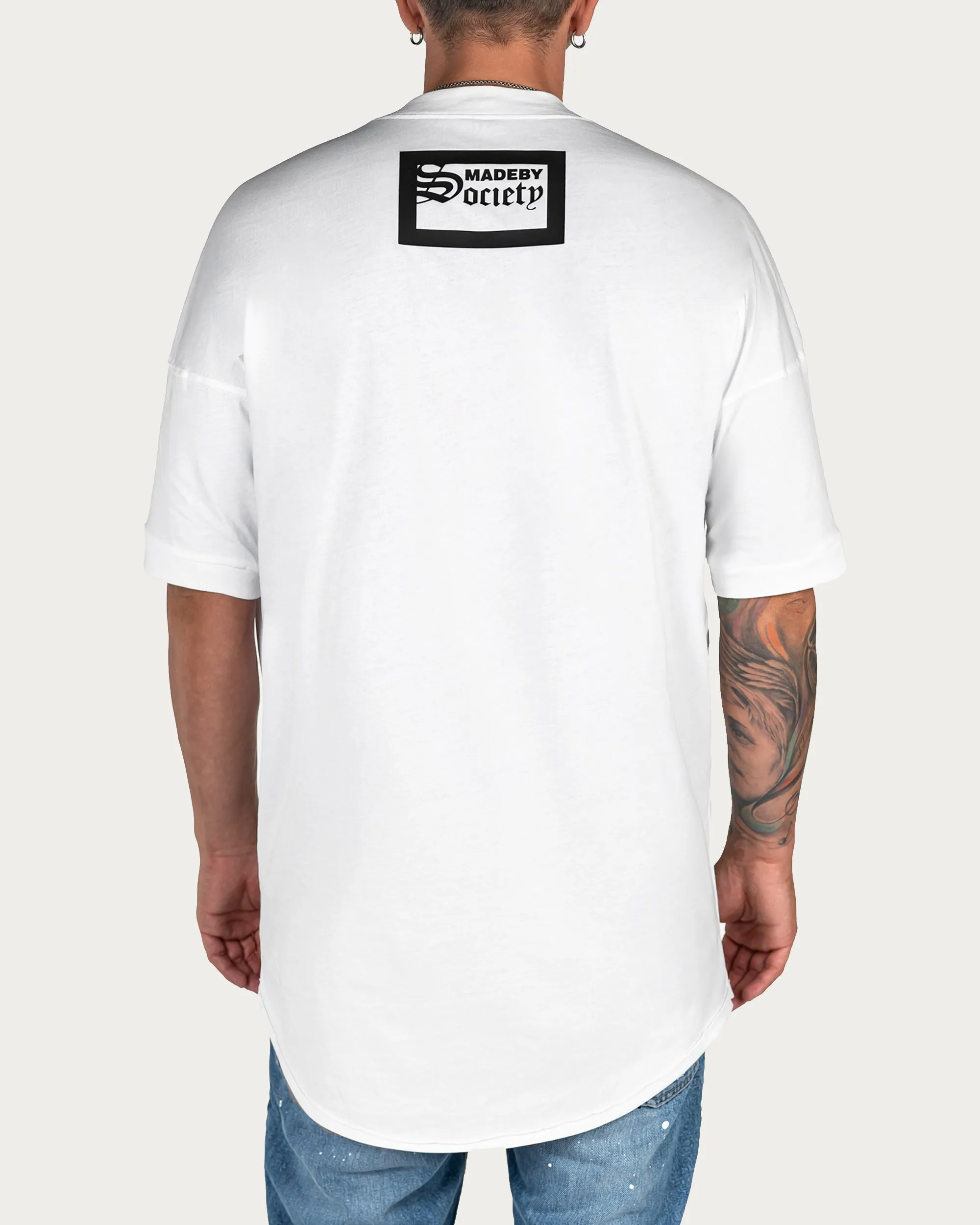 V-NECK T-SHIRT - T15568 sold by Made by Society product image thumbnail 3