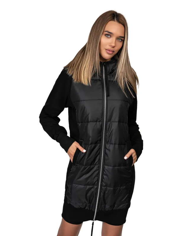 Longline puffer hoodie - H21489 sold by Made by Society