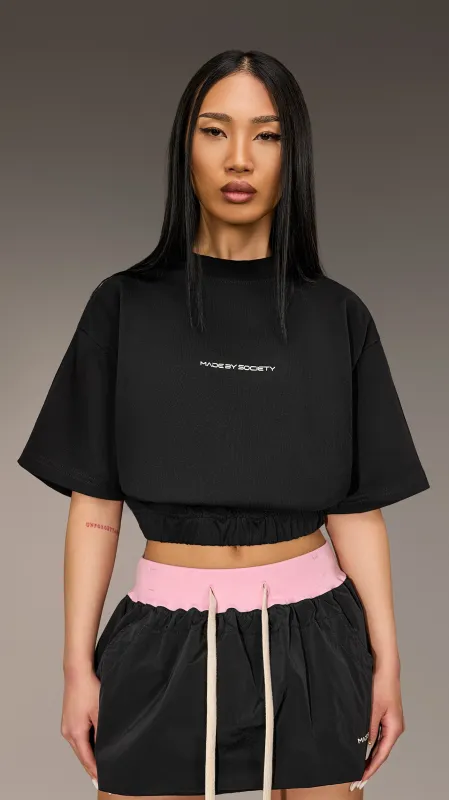 Made by Society Crop Top - T26269 sold by Made by Society
