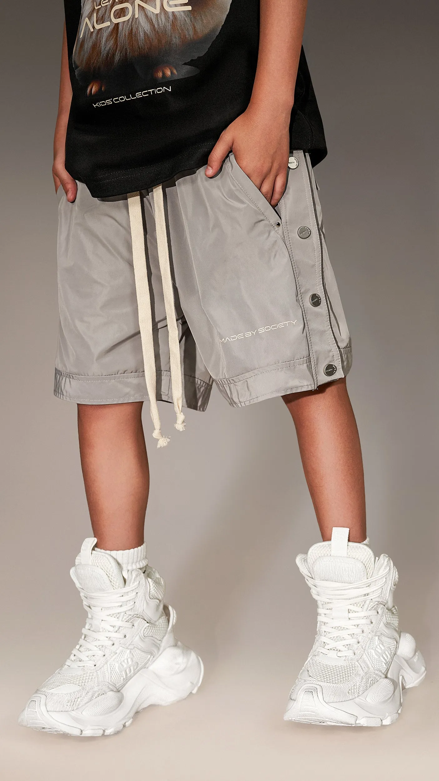 Bermuda with Snaps - B36261 sold by Made by Society