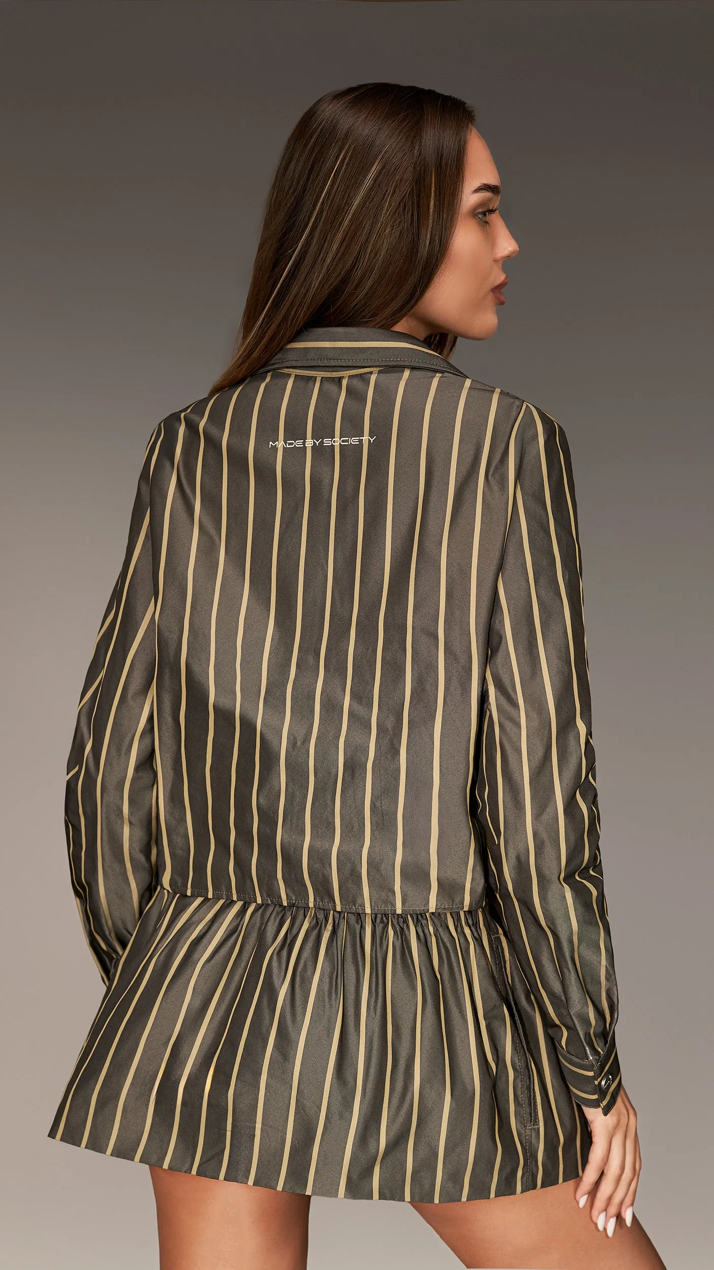 Cropped Shirt - C26368 sold by Made by Society product image thumbnail 3