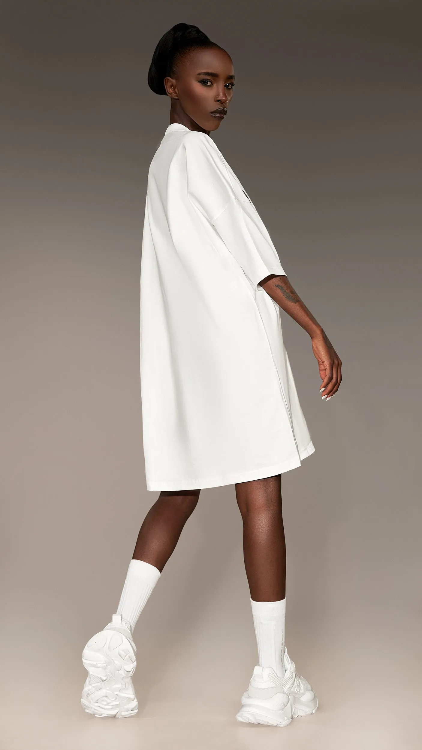 "CHIC" Oversized T-Shirt - T26346 sold by Made by Society product image thumbnail 2