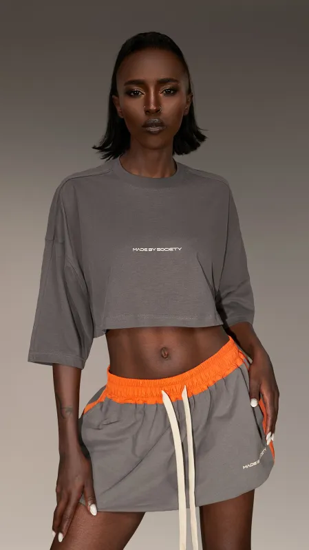 Made by Society Cropped T-shirt - T26155 sold by Made by Society