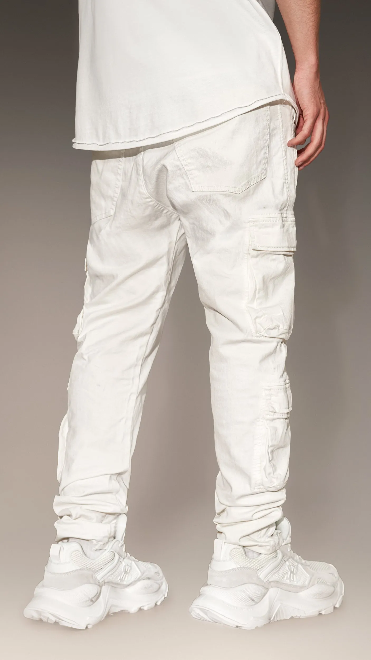 Denim Cargo Pants - P14153 sold by Made by Society product image thumbnail 2