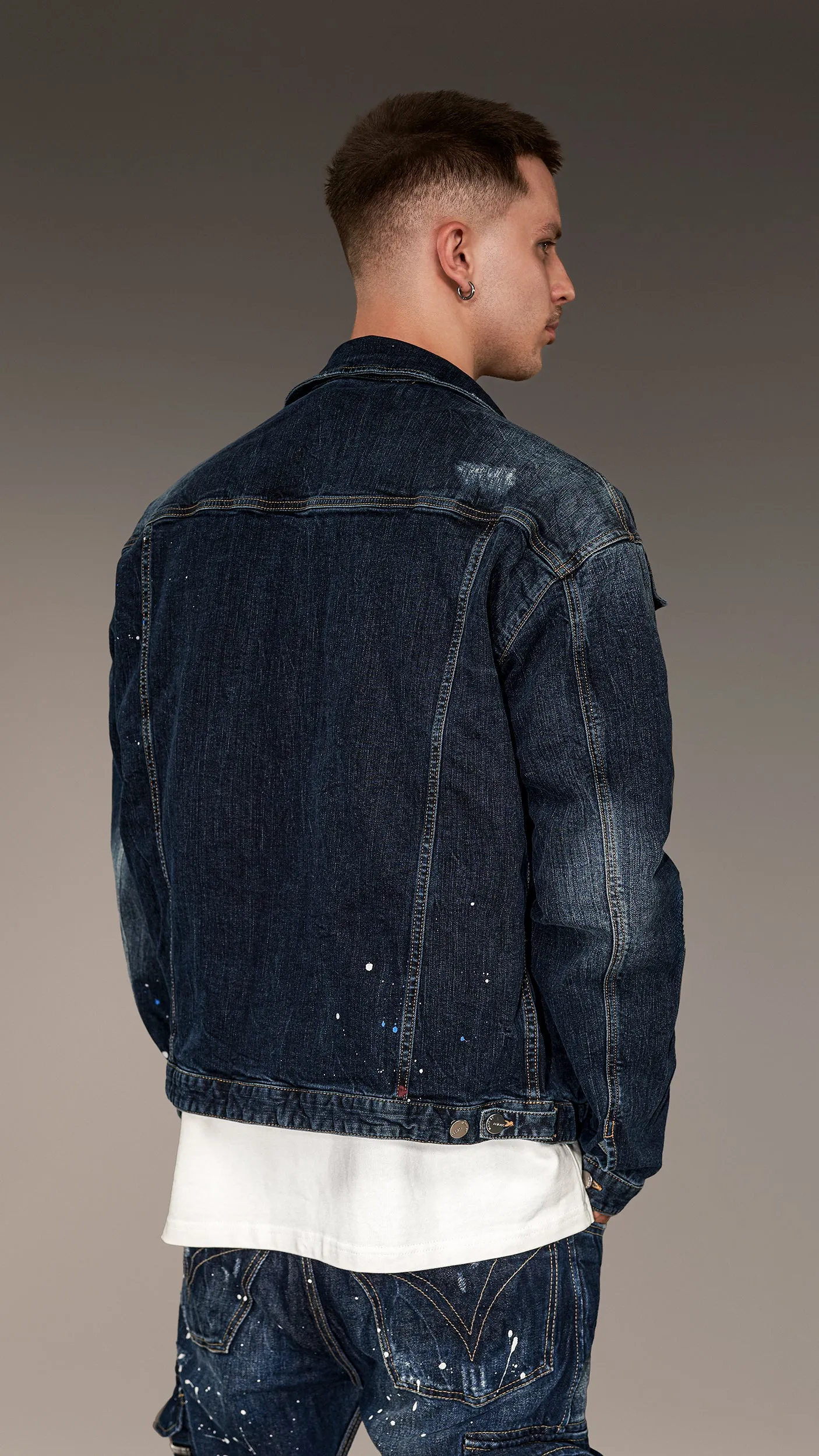 Denim Jacket - J14961 sold by Made by Society product image thumbnail 2