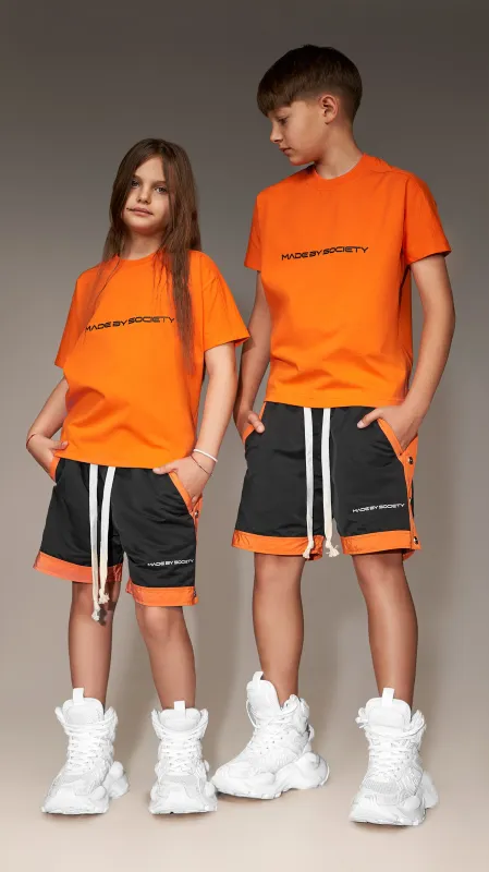 Bermuda Shorts with Snaps - B36463 sold by Made by Society