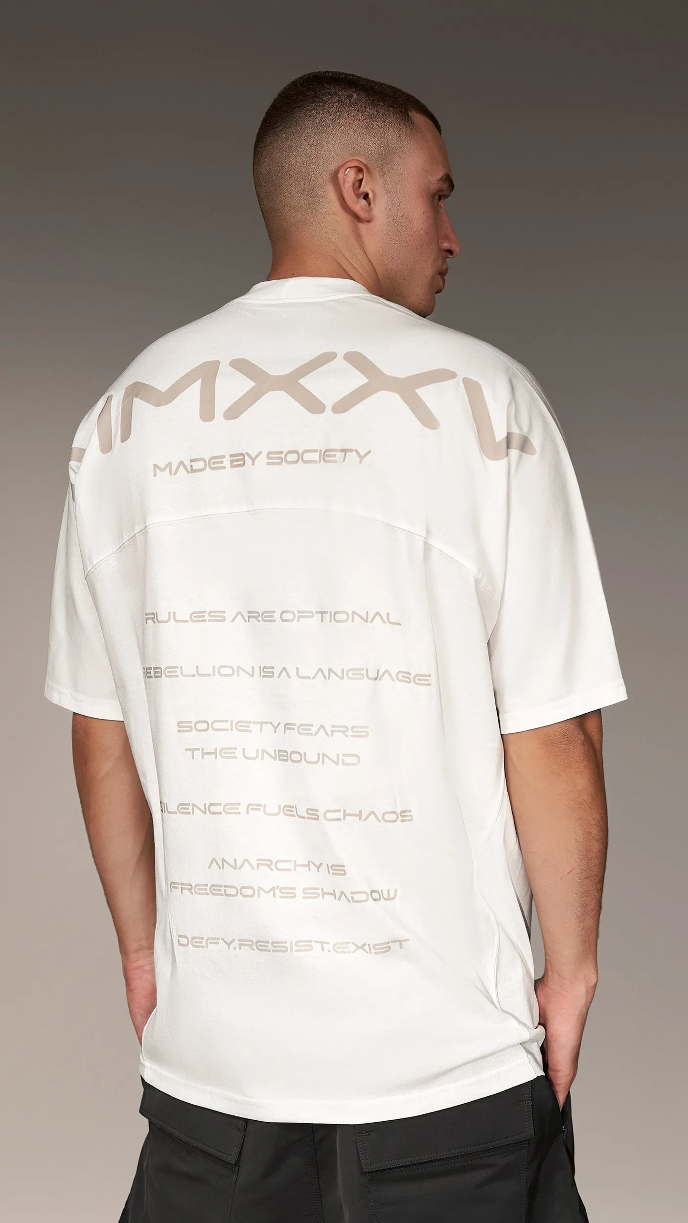 T-shirt "Made by Society" - T16429 sold by Made by Society product image thumbnail 3