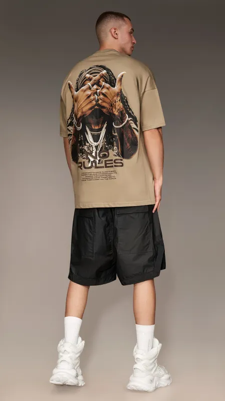 "NO RULES" T-Shirt - T16571 sold by Made by Society