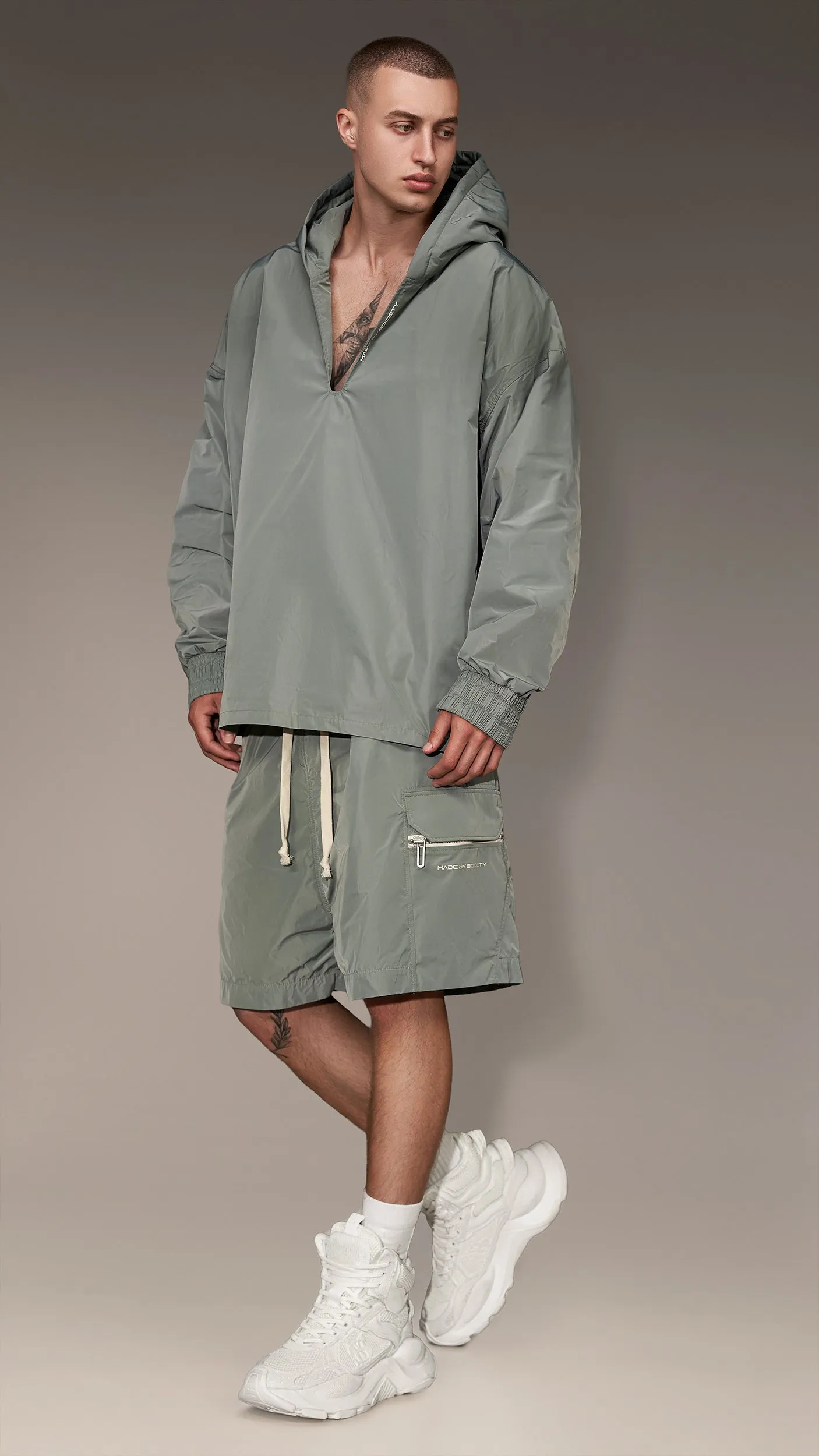 Hoodie with Cutout - H16474 sold by Made by Society product image thumbnail 2