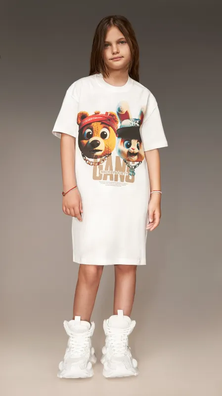 GANG DRESS - D35569 made by Made by Society