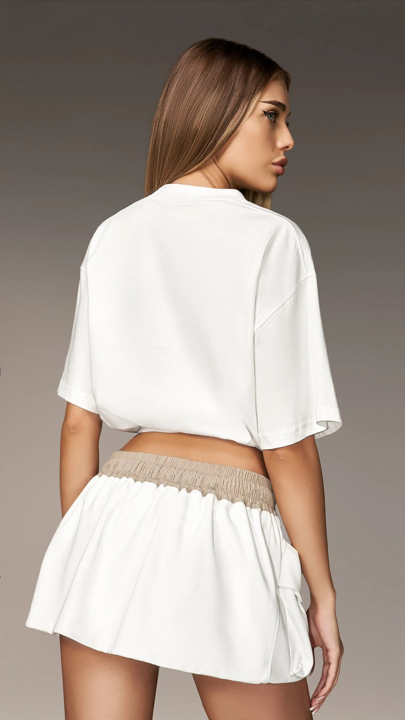 Cropped T-shirt - T26533 sold by Made by Society product image thumbnail 3