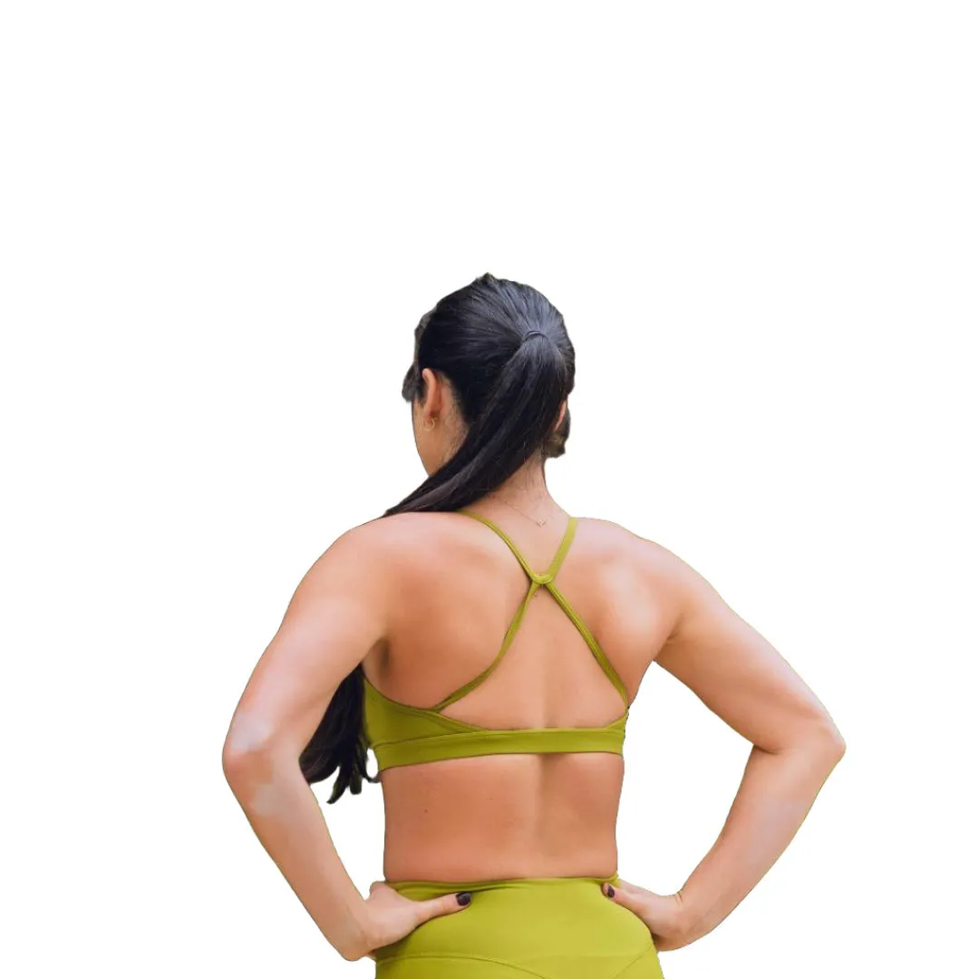 Emoni Zenvy Sports Bra - Moss sold by Emoni Fit product image thumbnail 2