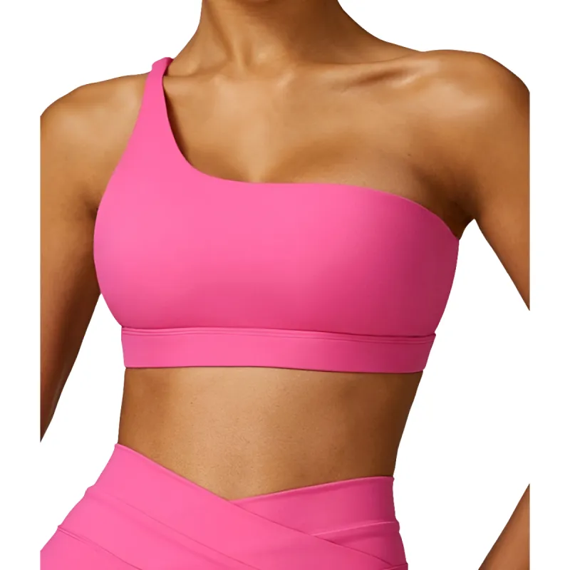 Momentum Sports Bra- Deep Pink sold by Emoni Fit