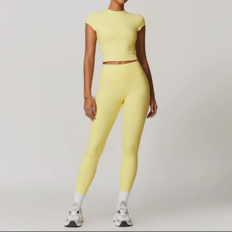 Undo Limits Tee - Lemon Drop sold by Emoni Fit