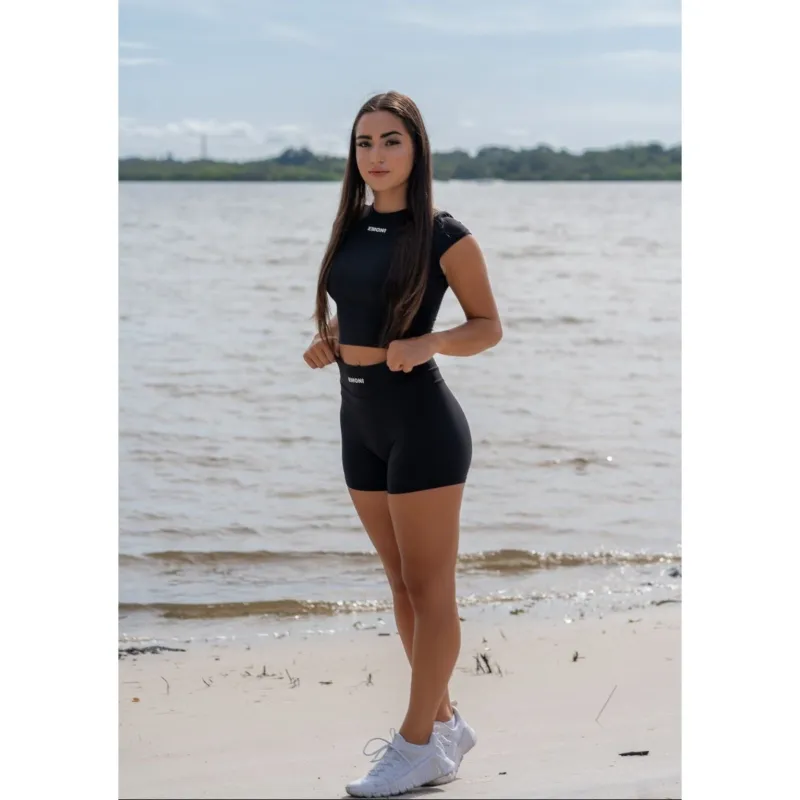 Emoni Endurance Shorts - Midnight Black sold by Emoni Fit