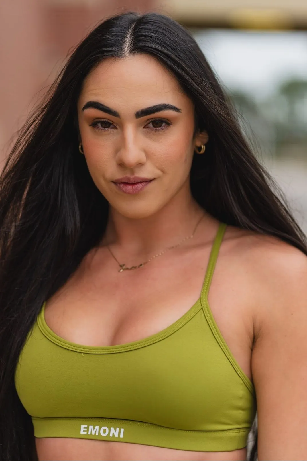 Emoni Zenvy Sports Bra - Moss sold by Emoni Fit