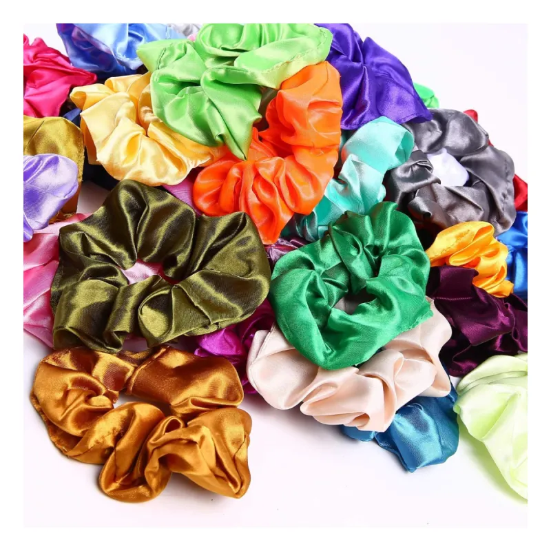 3 Pack Silk Scrunchies sold by Emoni Fit