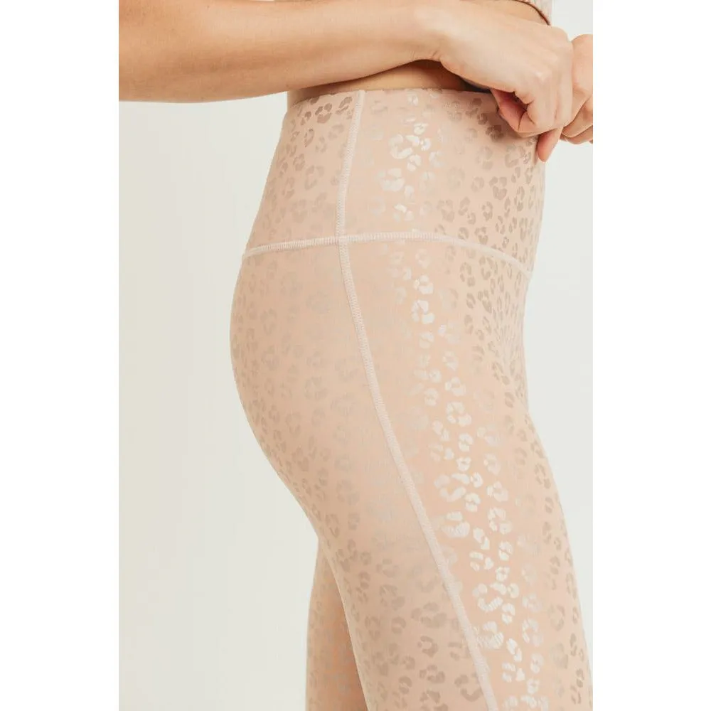 Leopard High-Rise Leggings sold by Emoni Fit product image thumbnail 5
