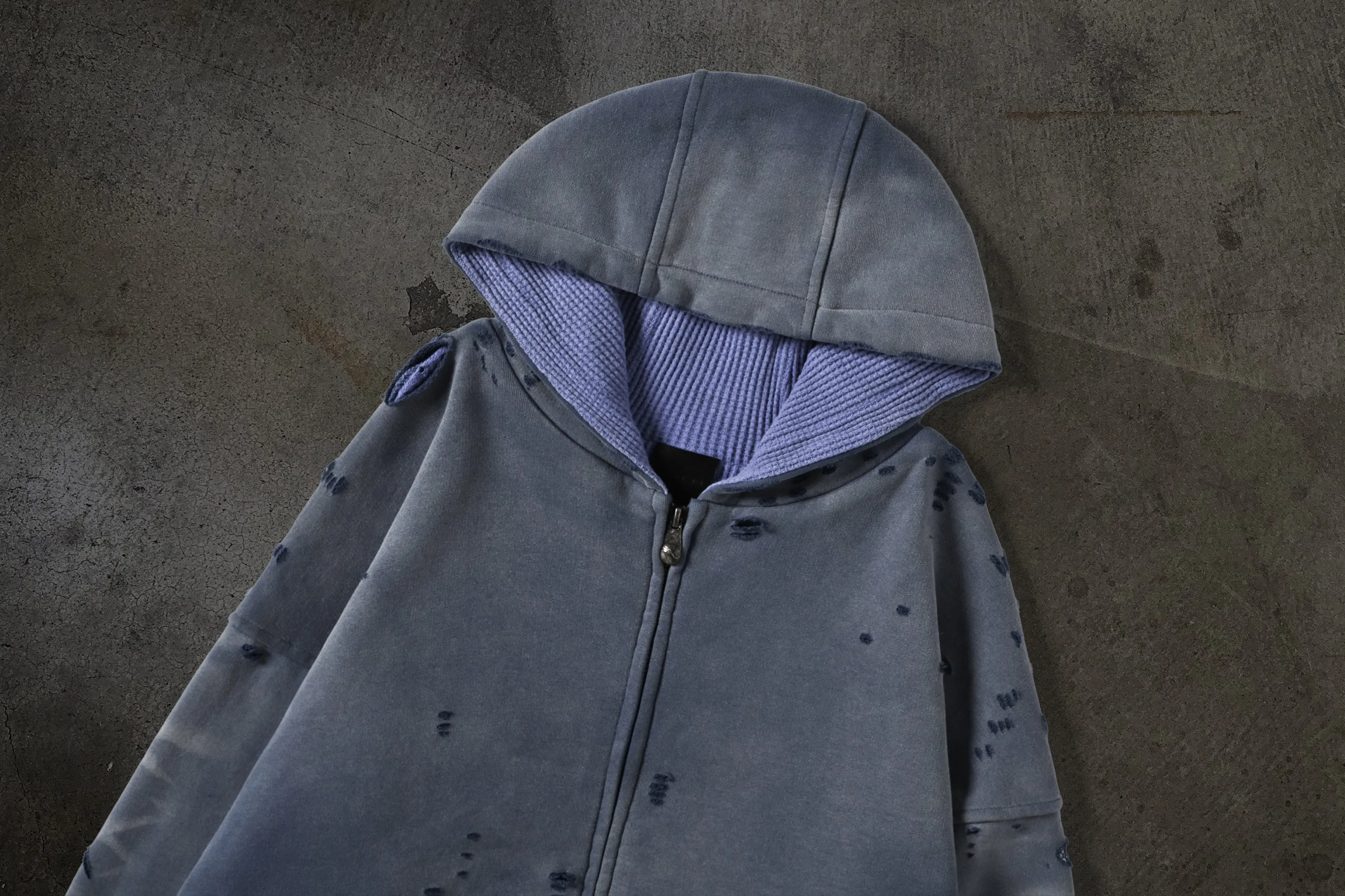 RUIN ZIPUP (BLUE) sold by Ditch product image thumbnail 5