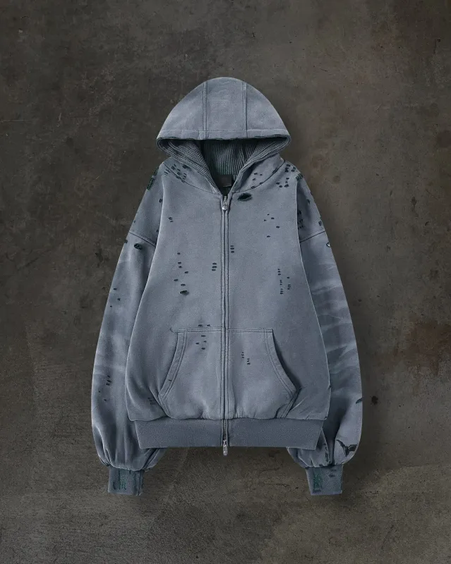 RUIN ZIPUP (DUSK) sold by Ditch