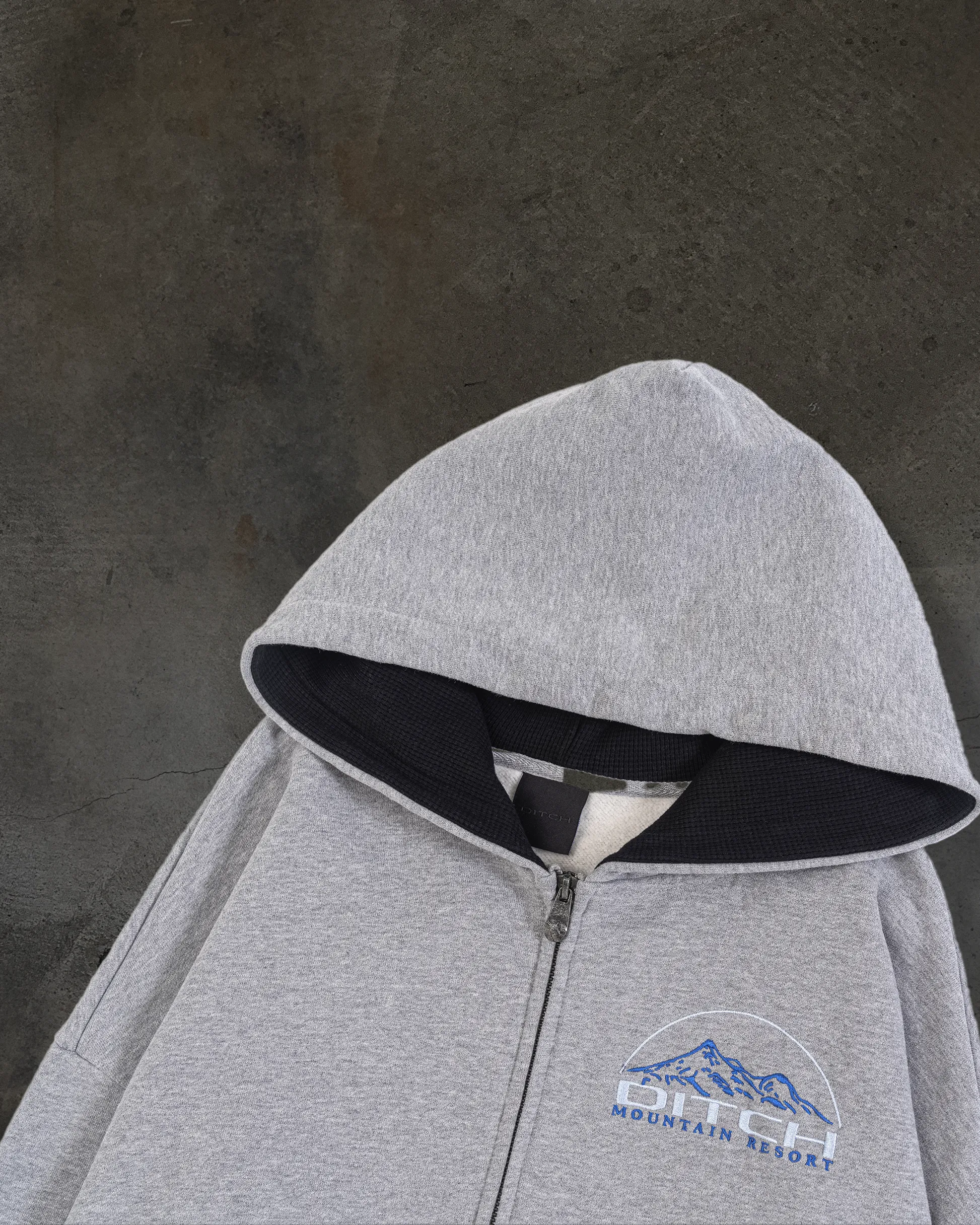 RESORT ZIPUP (HEATHER) sold by Ditch product image thumbnail 3