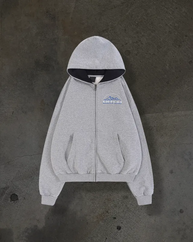 RESORT ZIPUP (HEATHER) sold by Ditch