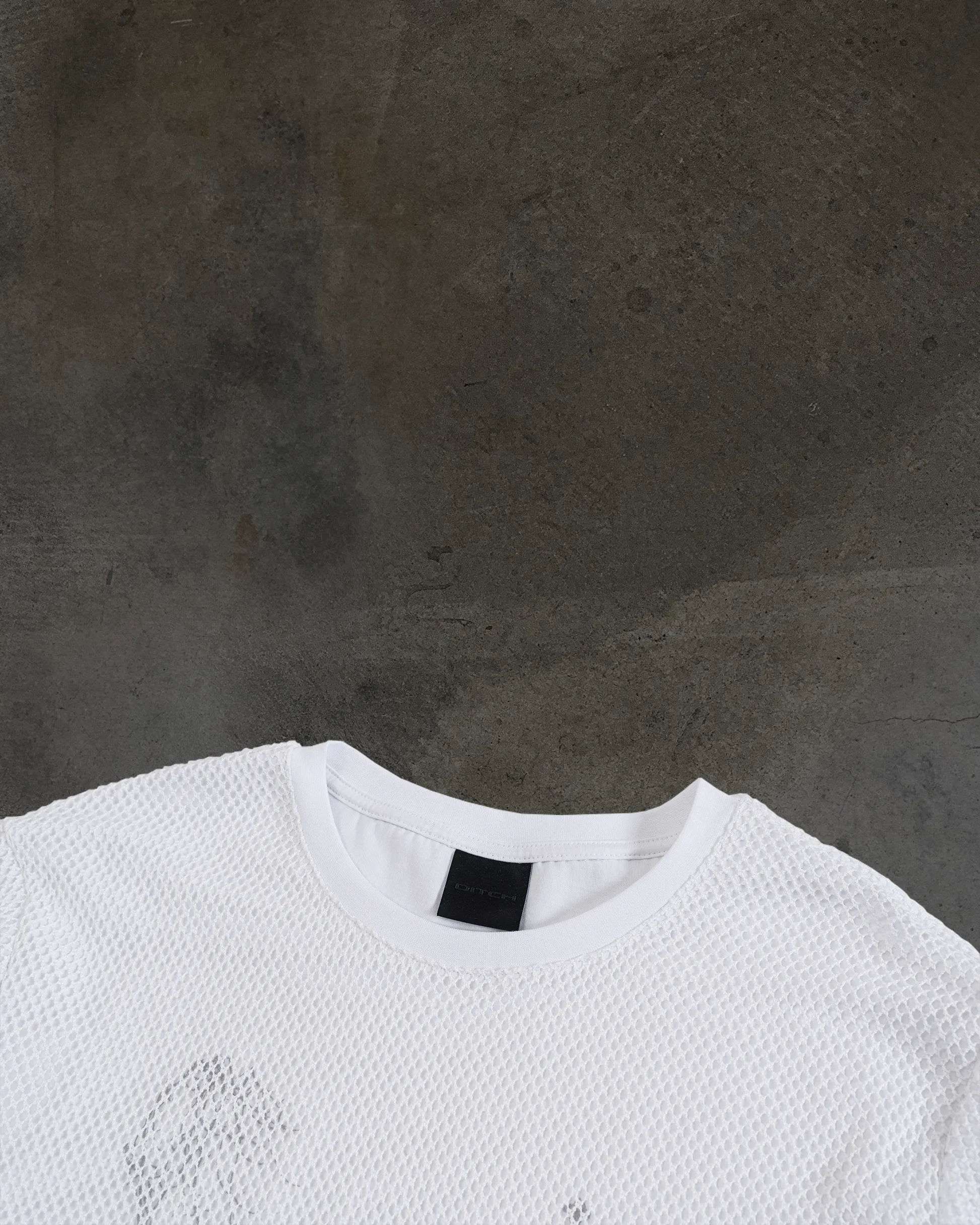 MESH LAYERED LONGSLEEVE (BONE) sold by Ditch product image thumbnail 3