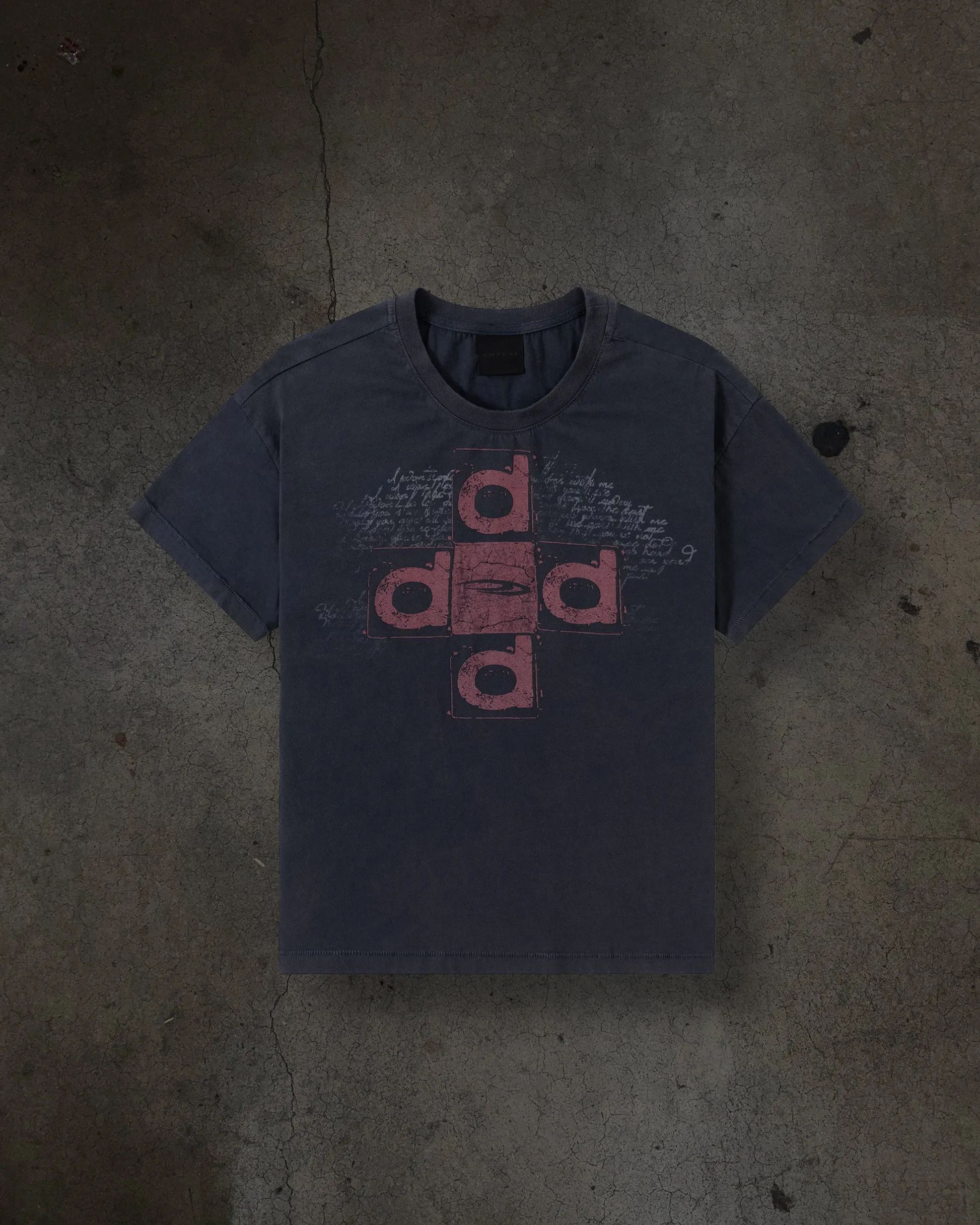 SCRIPTURE TEE (NAVY) sold by Ditch