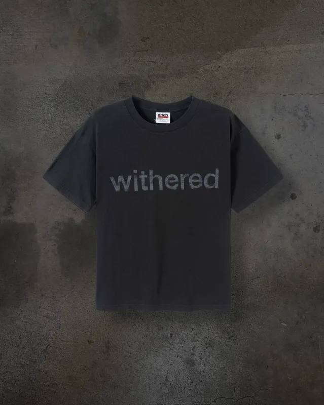 WITHERED TEE (COAL) sold by Ditch