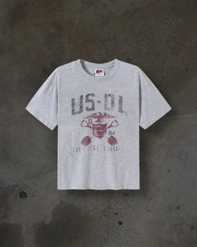 HERITAGE TEE (HEATHER) sold by Ditch