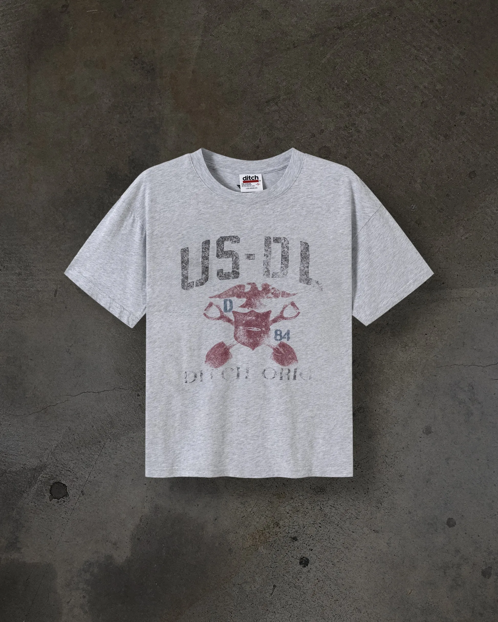 HERITAGE TEE (HEATHER) sold by Ditch