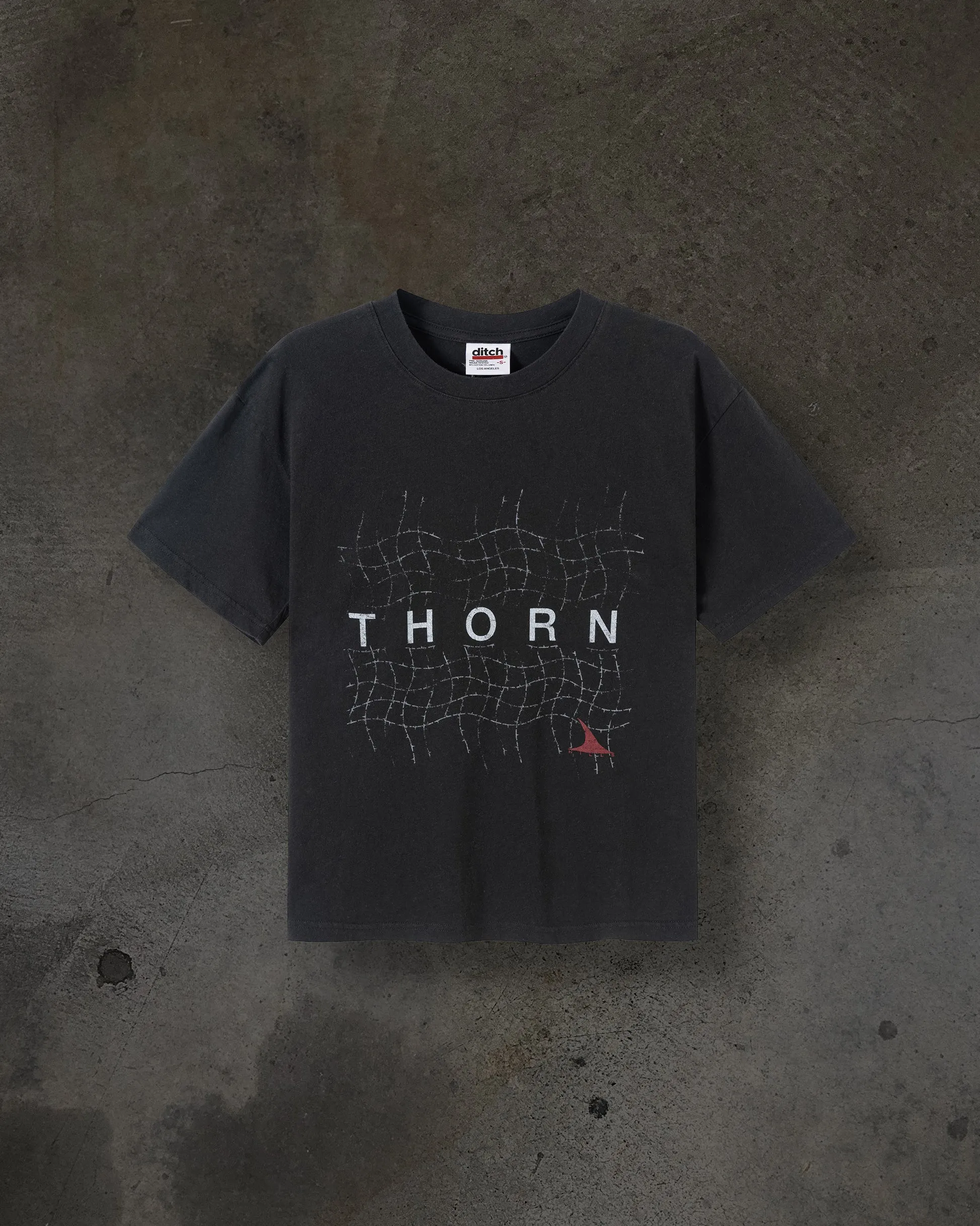 GRID TEE (COAL) sold by Ditch