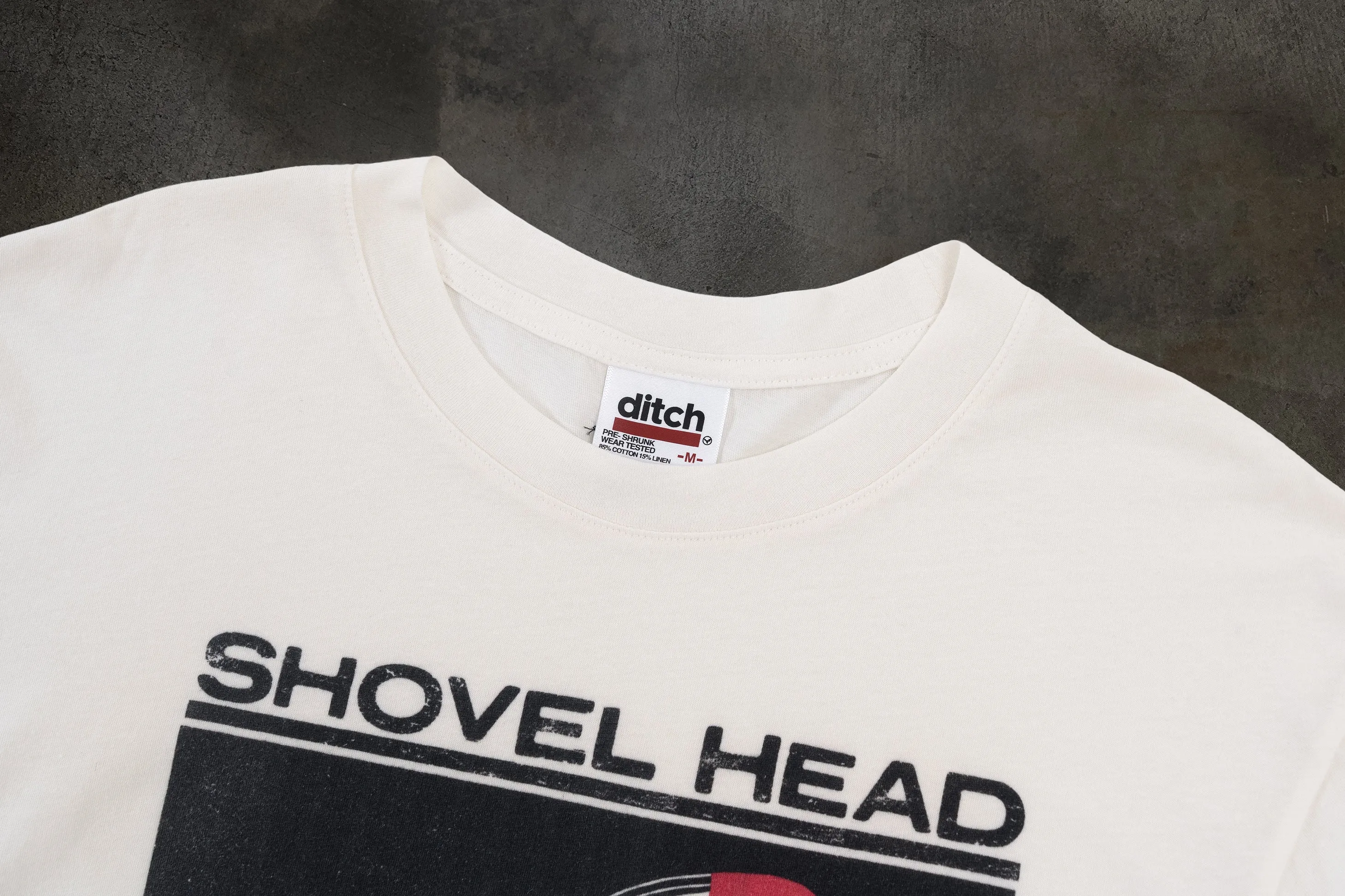 RECORDS TEE (OFFWHITE) sold by Ditch product image thumbnail 3