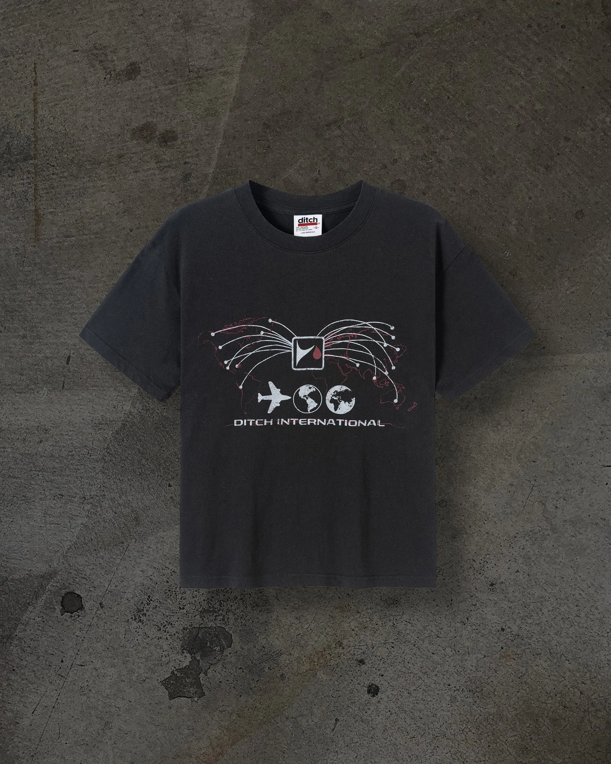 INTERNATIONAL TEE (COAL) sold by Ditch