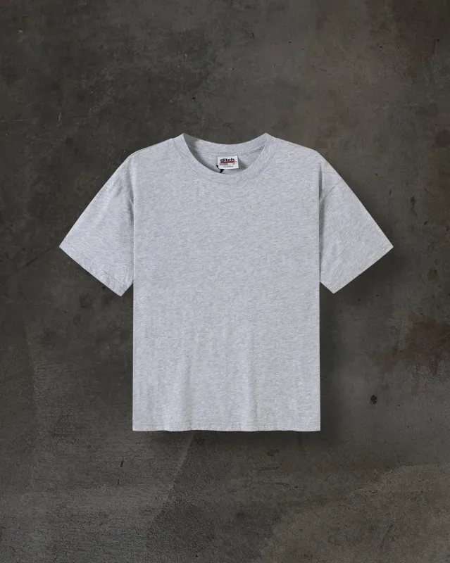 VINTAGE BLANK TEE (HEATHER) sold by Ditch