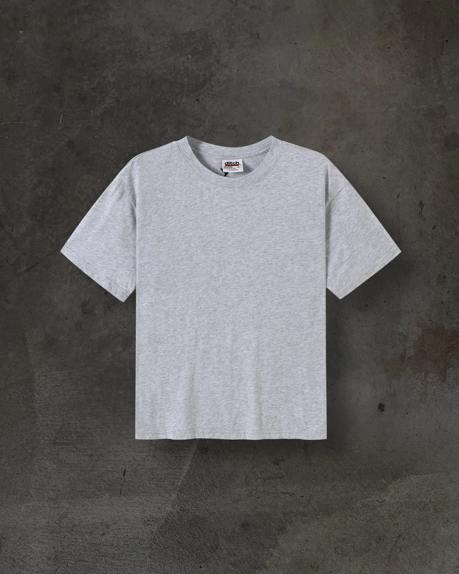 VINTAGE BLANK TEE (HEATHER) sold by Ditch