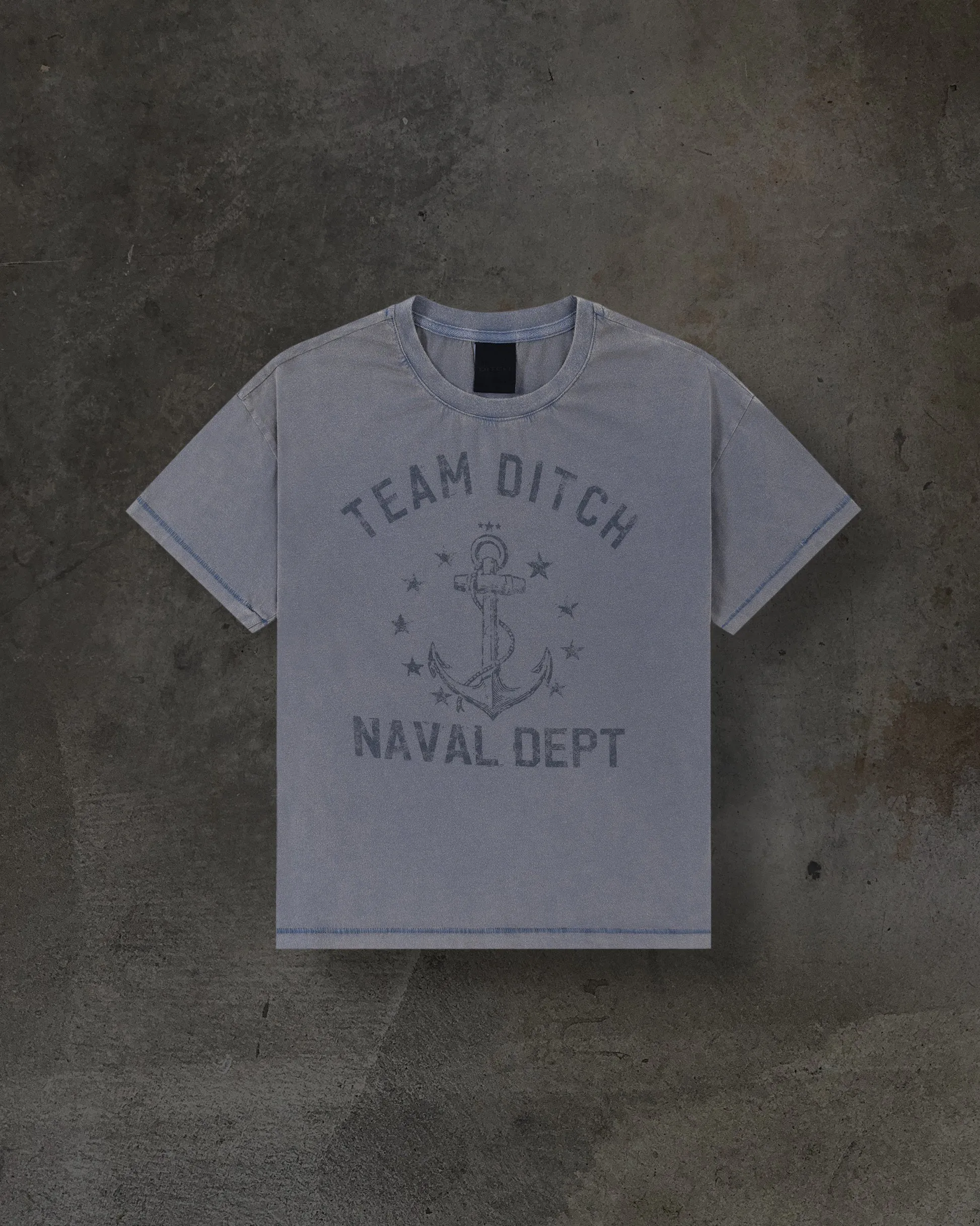 NAVAL TEE (RAIN/BLK) sold by Ditch