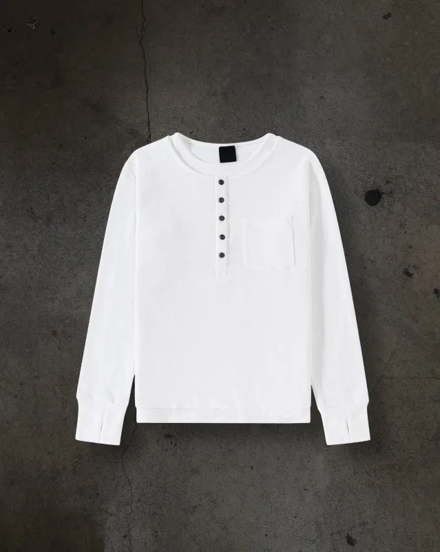 SLUB HENLEY (BONE) sold by Ditch