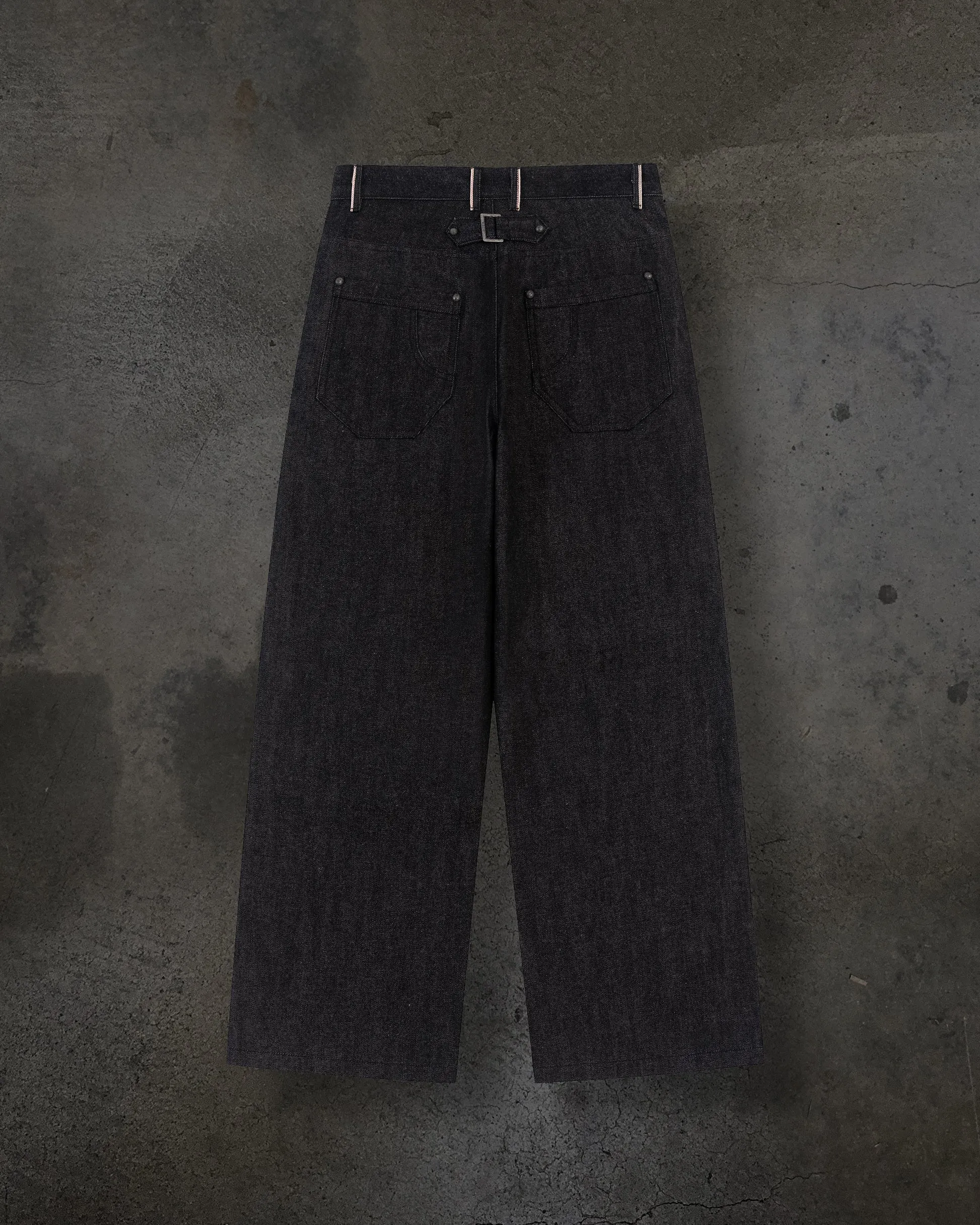 JAPANESE SELVEDGE SLUB DENIM (COAL) sold by Ditch product image thumbnail 2