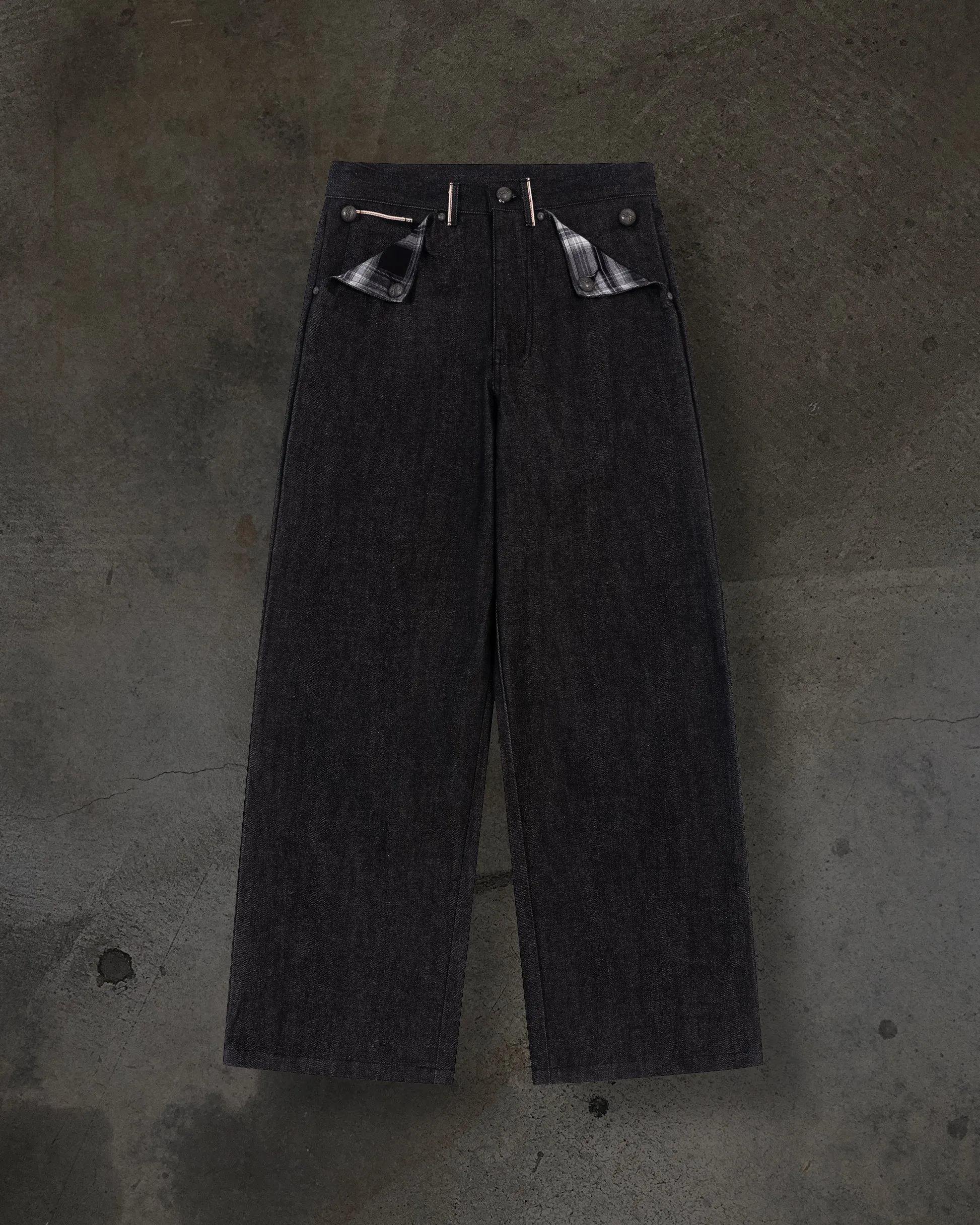 JAPANESE SELVEDGE SLUB DENIM (COAL) sold by Ditch