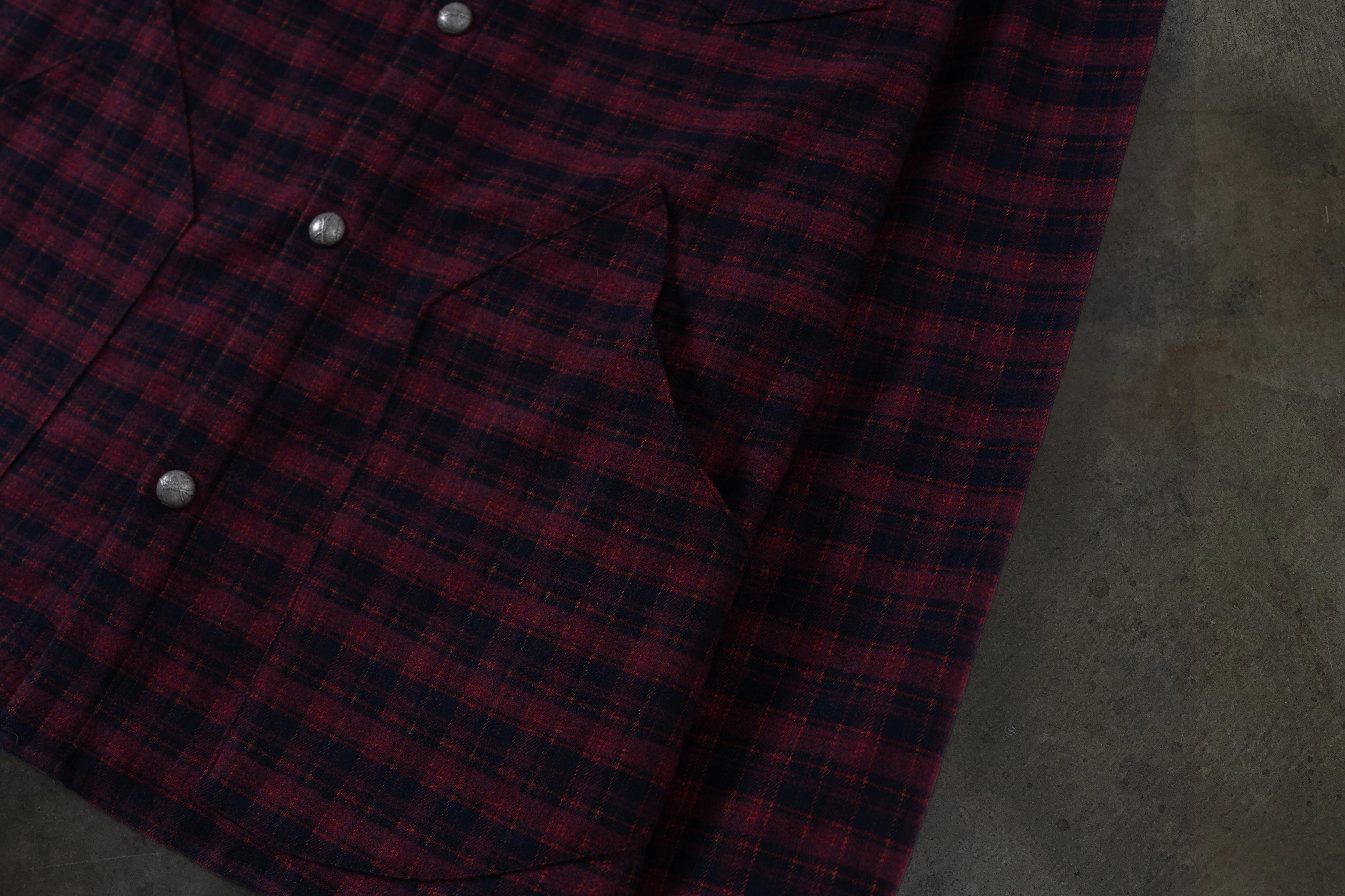 LEATHER FLANNEL (CRIMSON) sold by Ditch product image thumbnail 4