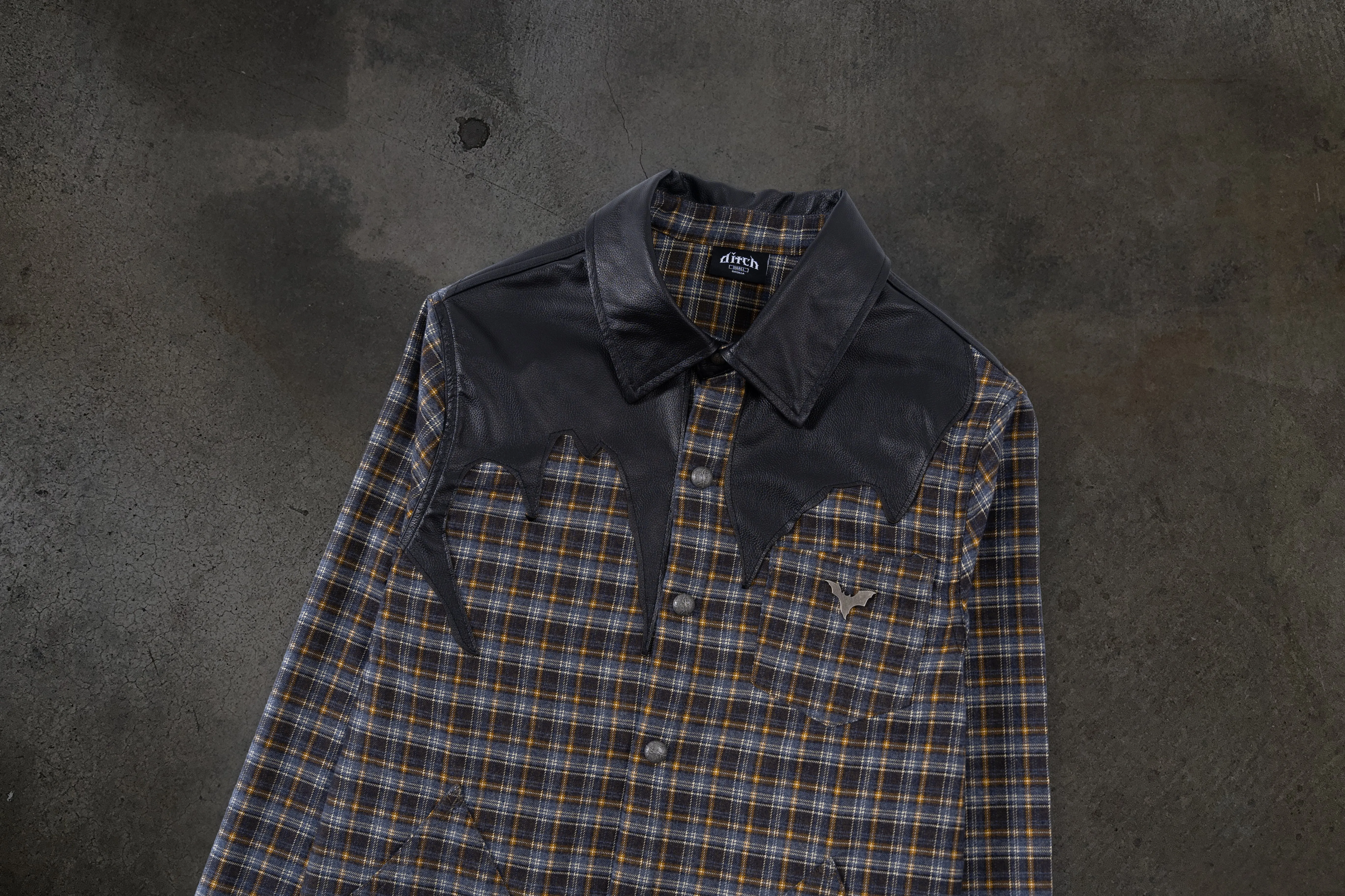 LEATHER FLANNEL (BROWN) sold by Ditch product image thumbnail 3