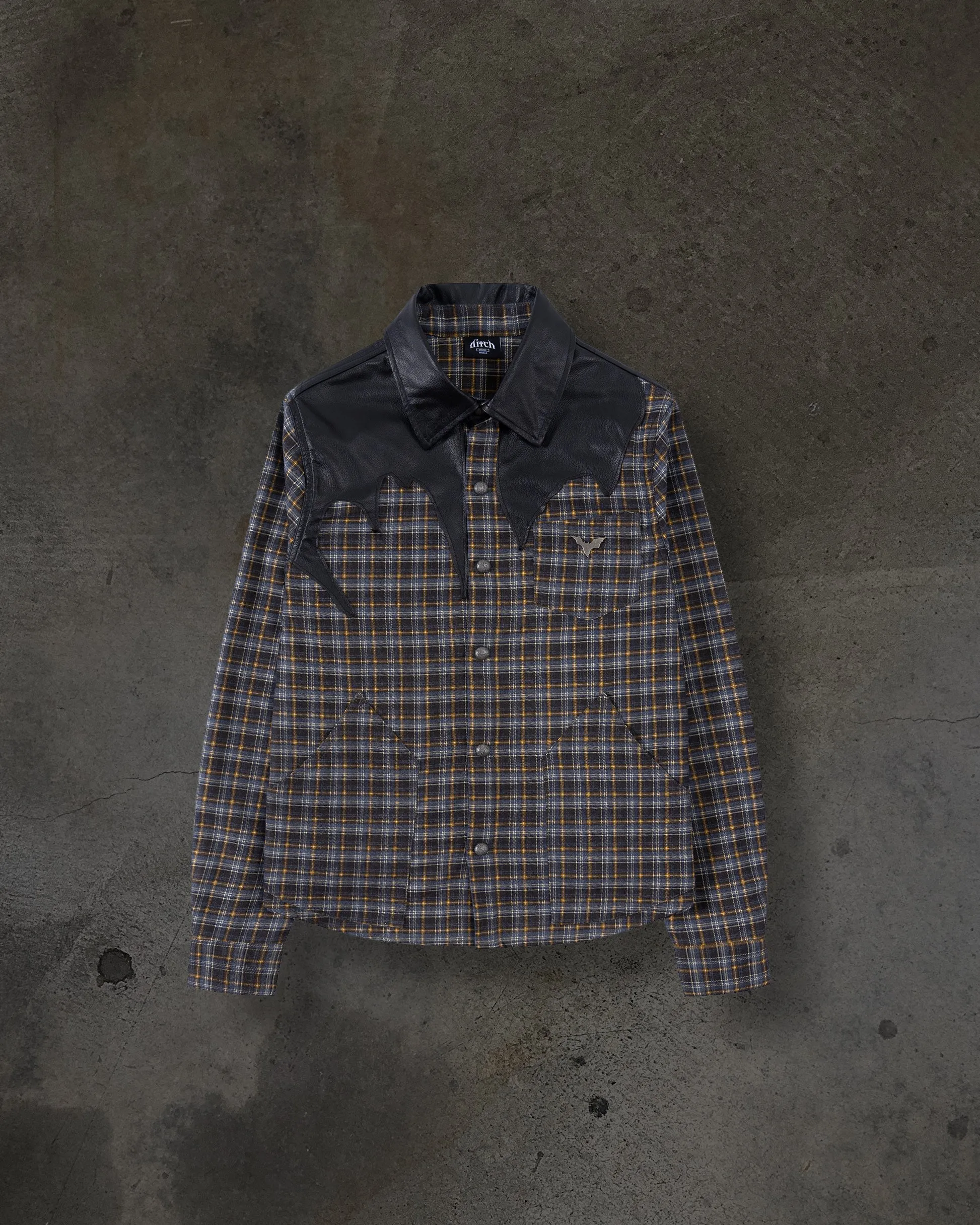 LEATHER FLANNEL (BROWN) sold by Ditch