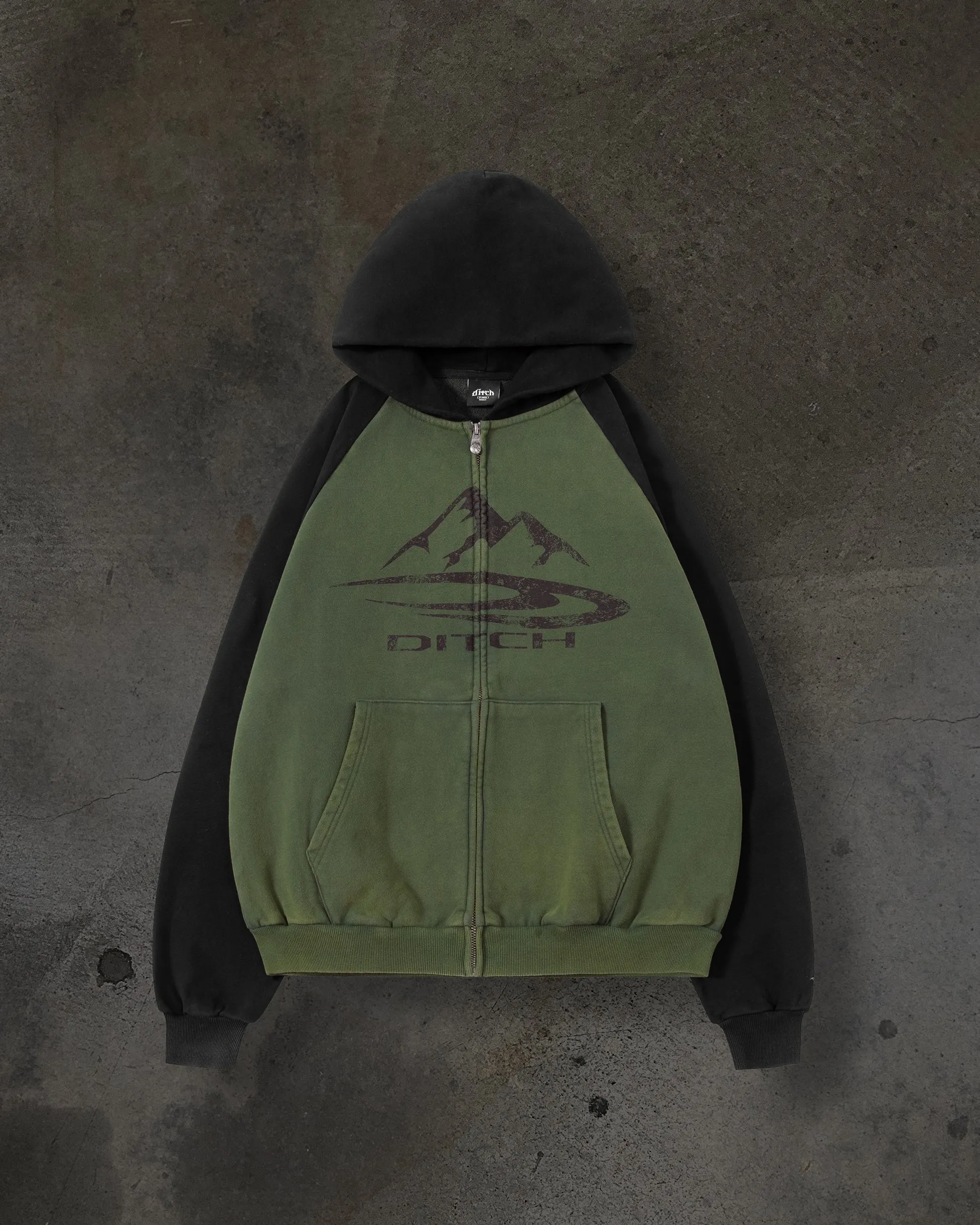 SUMMIT ZIPUP (PINE) sold by Ditch