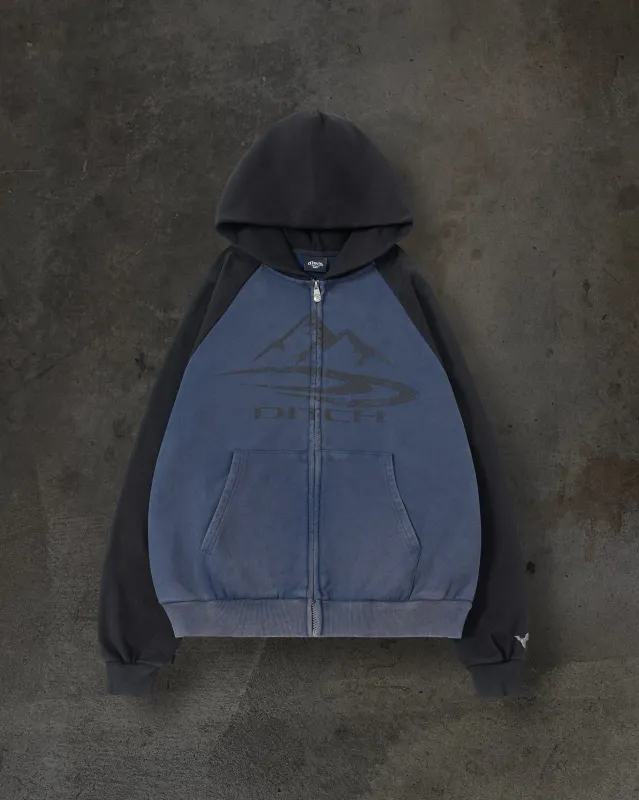 SUMMIT ZIPUP (BLEU) sold by Ditch