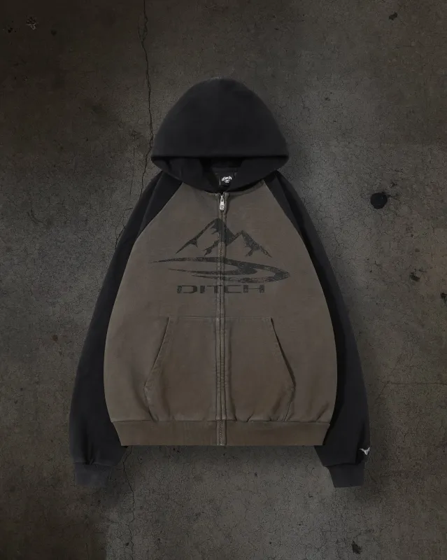 SUMMIT ZIPUP (ASH) sold by Ditch